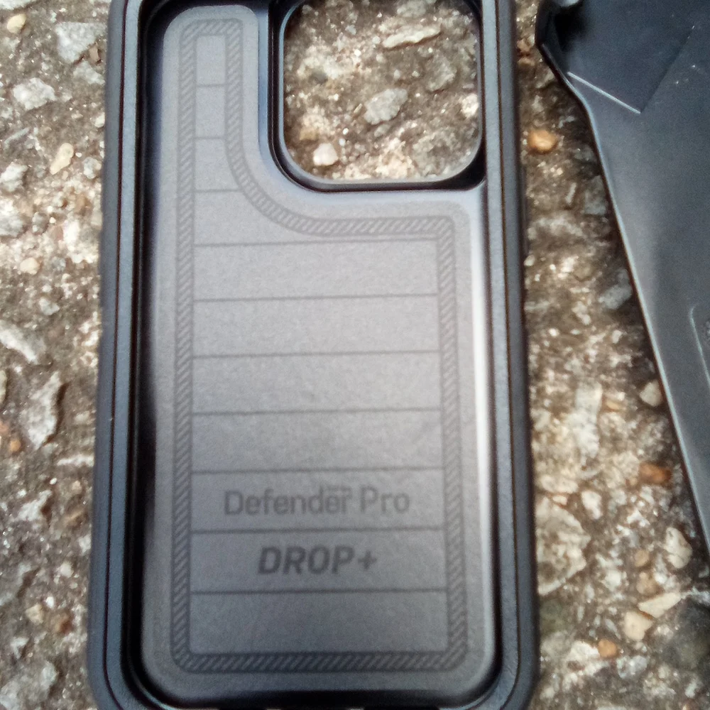 OtterBox Black Phone Case with Cable